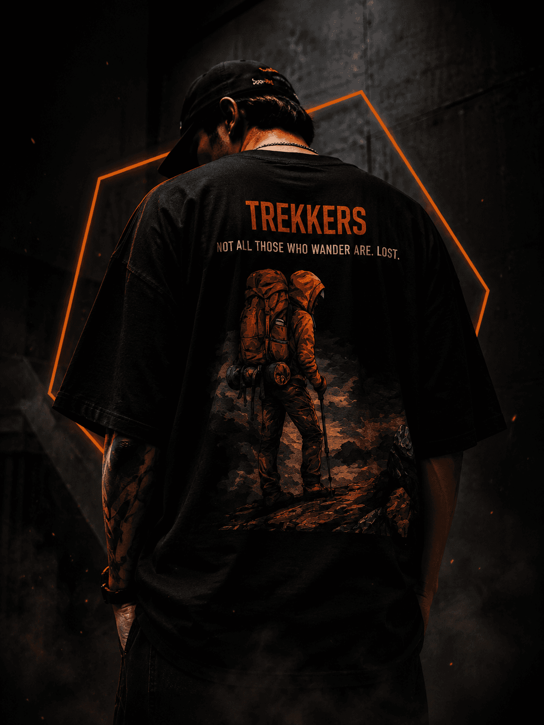 HexFortis Trekkers oversized T-shirt
